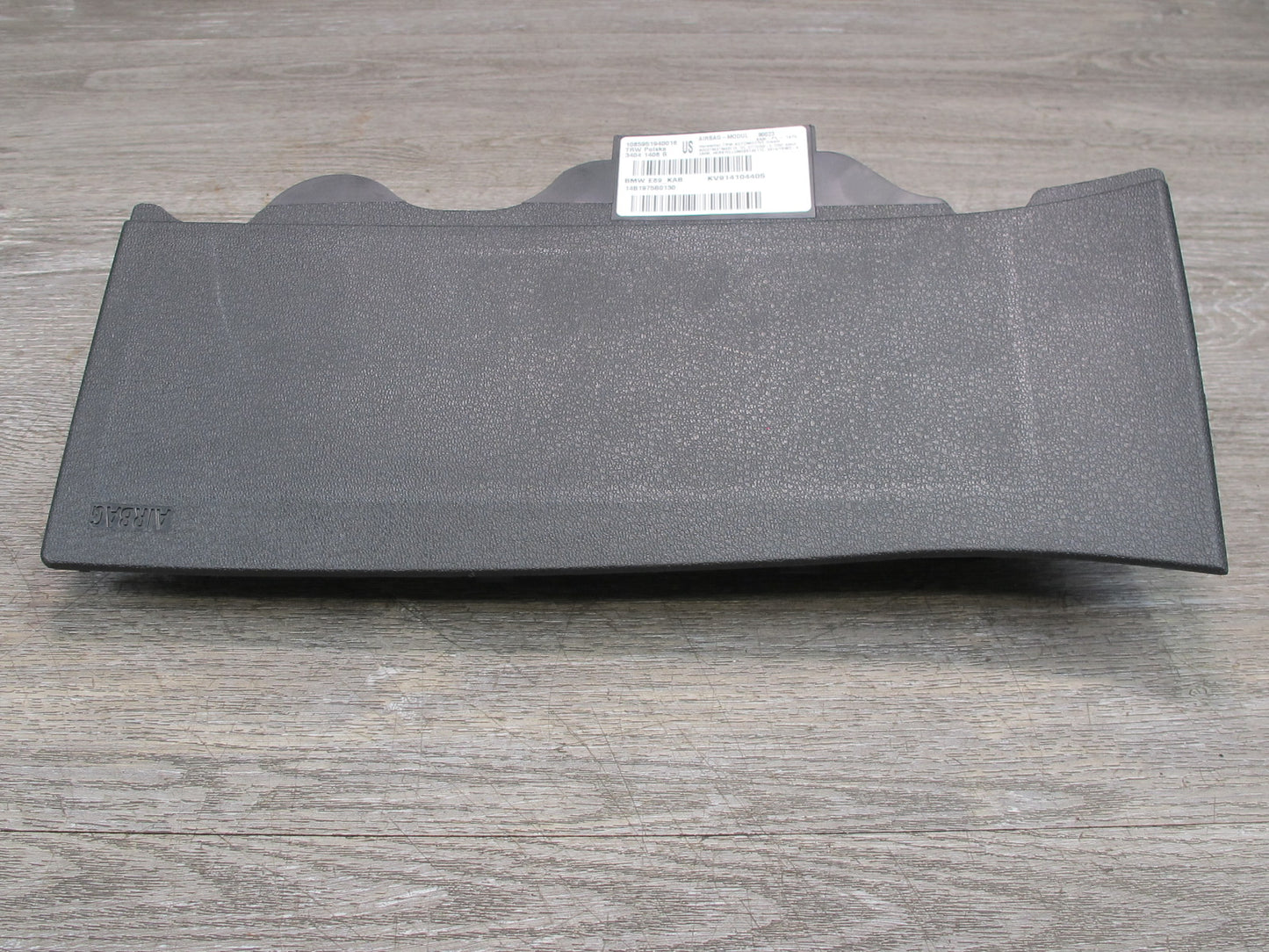 09-16 BMW Z4 E89 ROADSTER FRONT RIGHT PASSENGER SIDE UNDER DASH KNEE SRS AIRBAG OEM