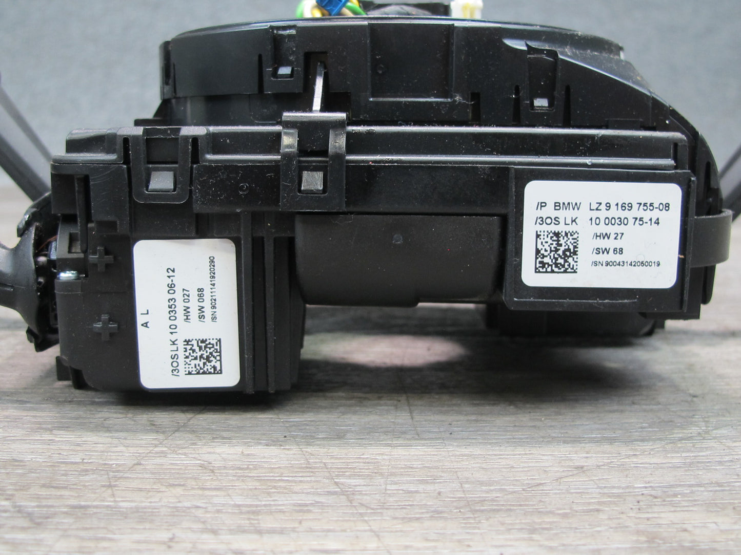 09-16 BMW Z4 E89 ROADSTER STEERING COLUMN MULTI SWITCH CLOCK SPRING OEM