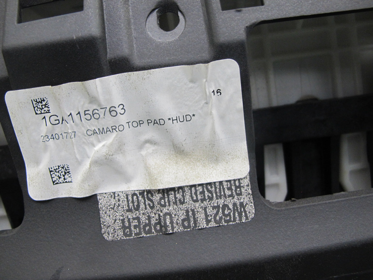 16-23 Chevrolet Camaro Dashboard Dash Upper Trim Cover Panel OEM