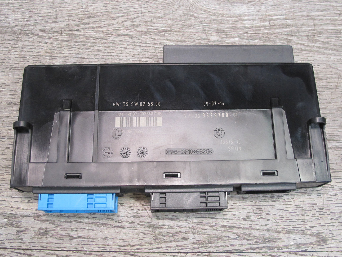 2015 BMW E89 Z4 N20 28i BCM Body Control Module 9329799 OEM