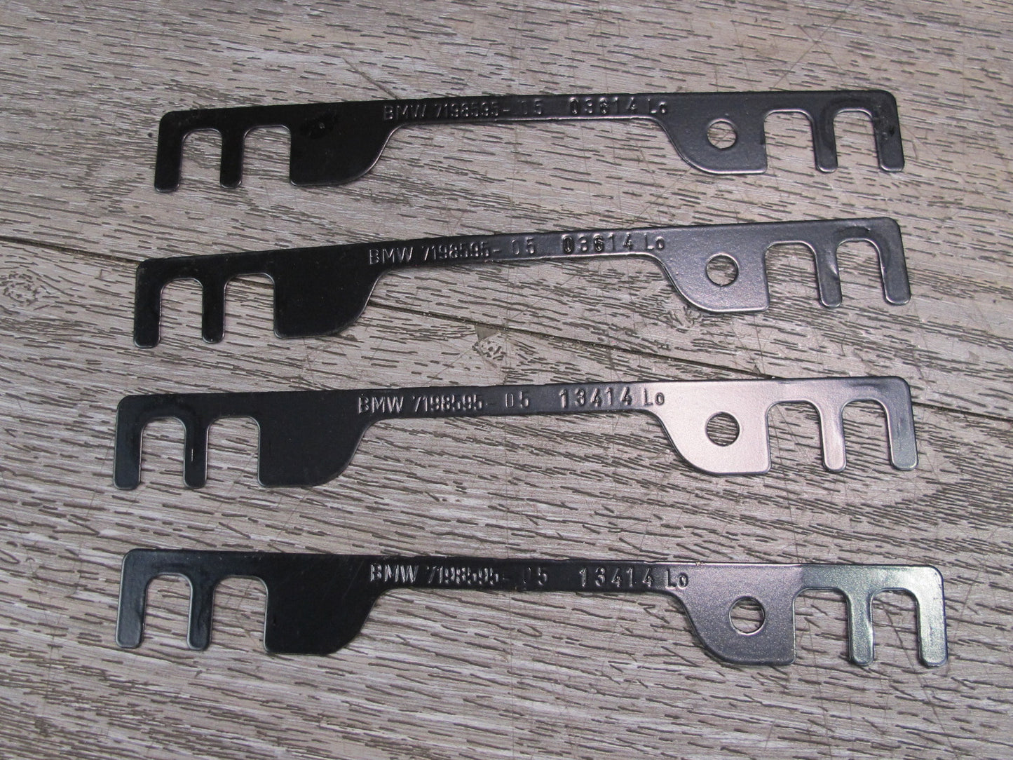 09-16 BMW E89 Z4 Convertible TOP Roof Lock Latch Striker Plate Set OEM