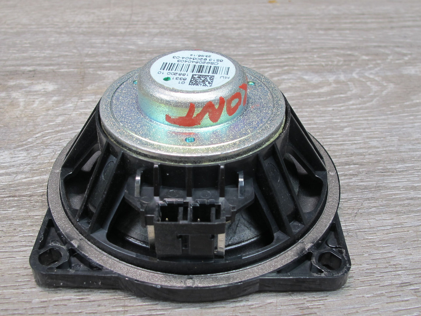 09-16 BMW E89 Z4 Dash Center Hifi Audio Speaker 9206404 OEM