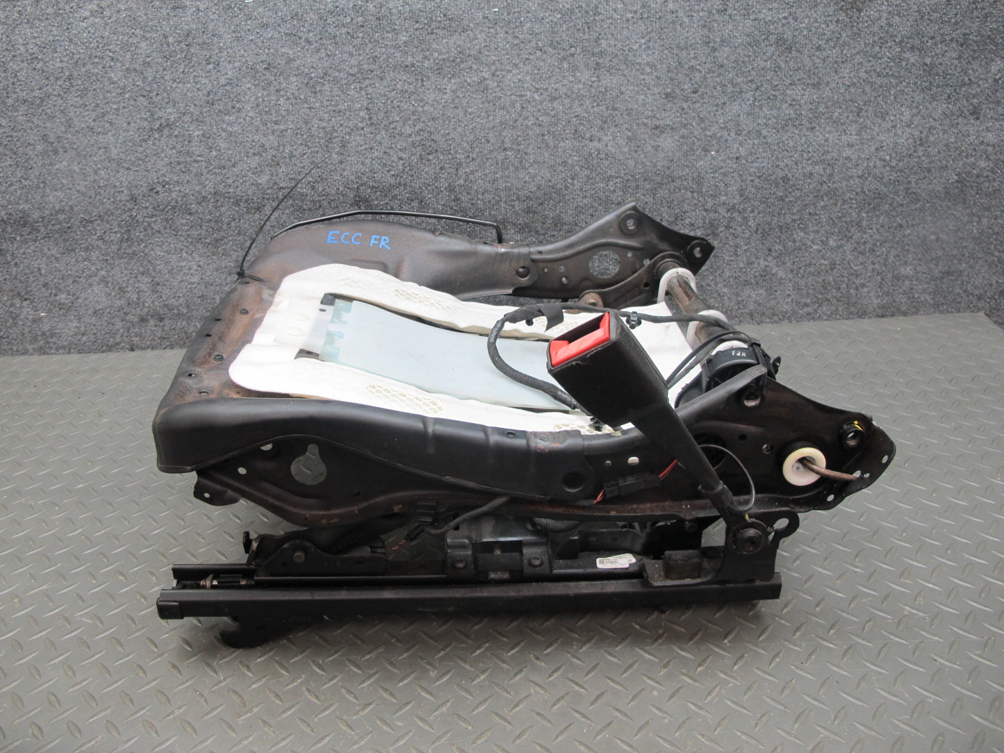 16-23 Chevrolet Camaro Front Right Seat Lower Frame Track Rail w Motors OEM