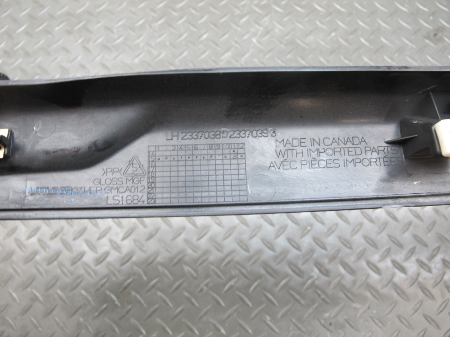16-23 Chevrolet Camaro Set of 2 Left & Right Door Scuff Trim Plate Cover OEM