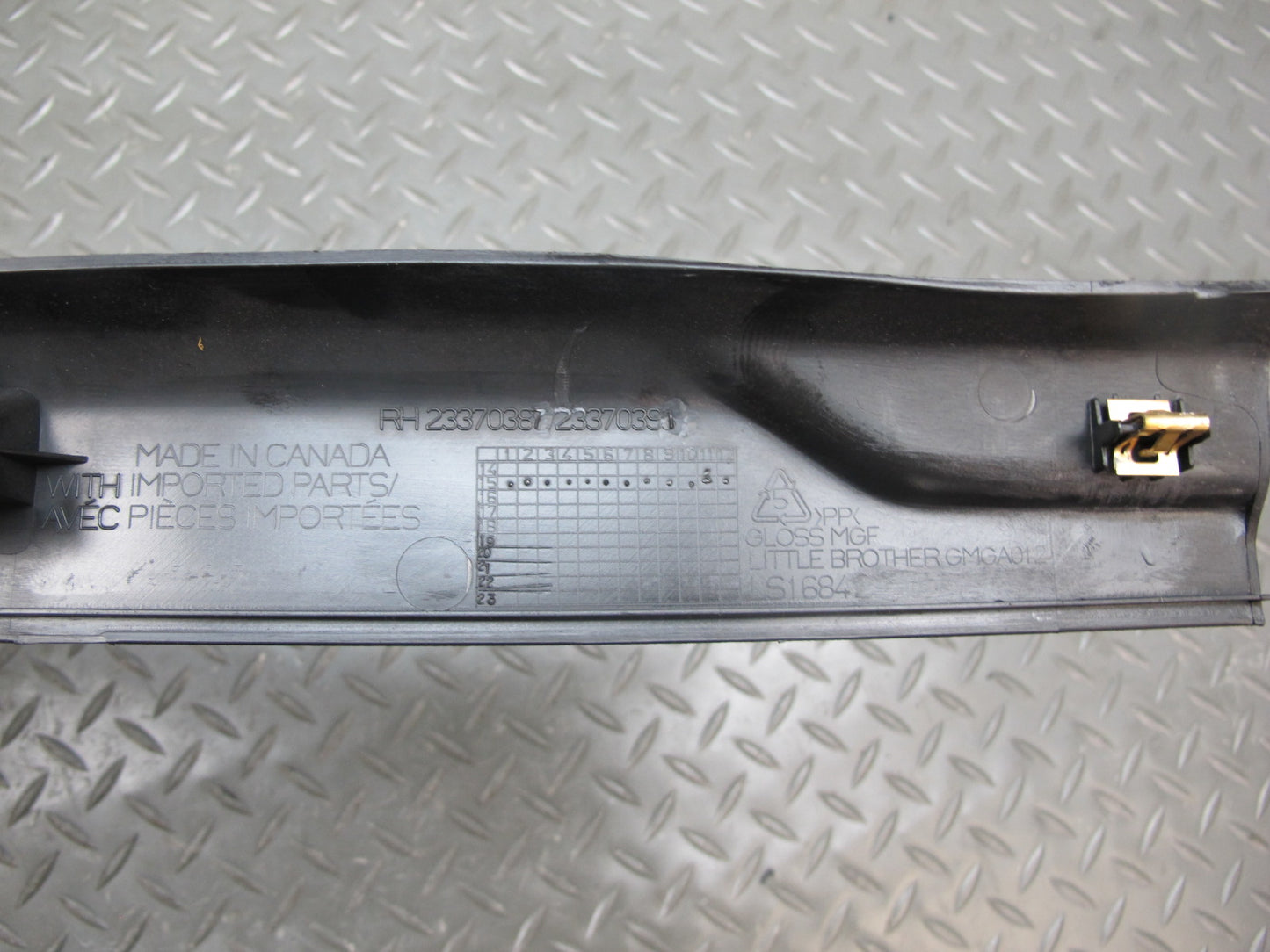 16-23 Chevrolet Camaro Set of 2 Left & Right Door Scuff Trim Plate Cover OEM