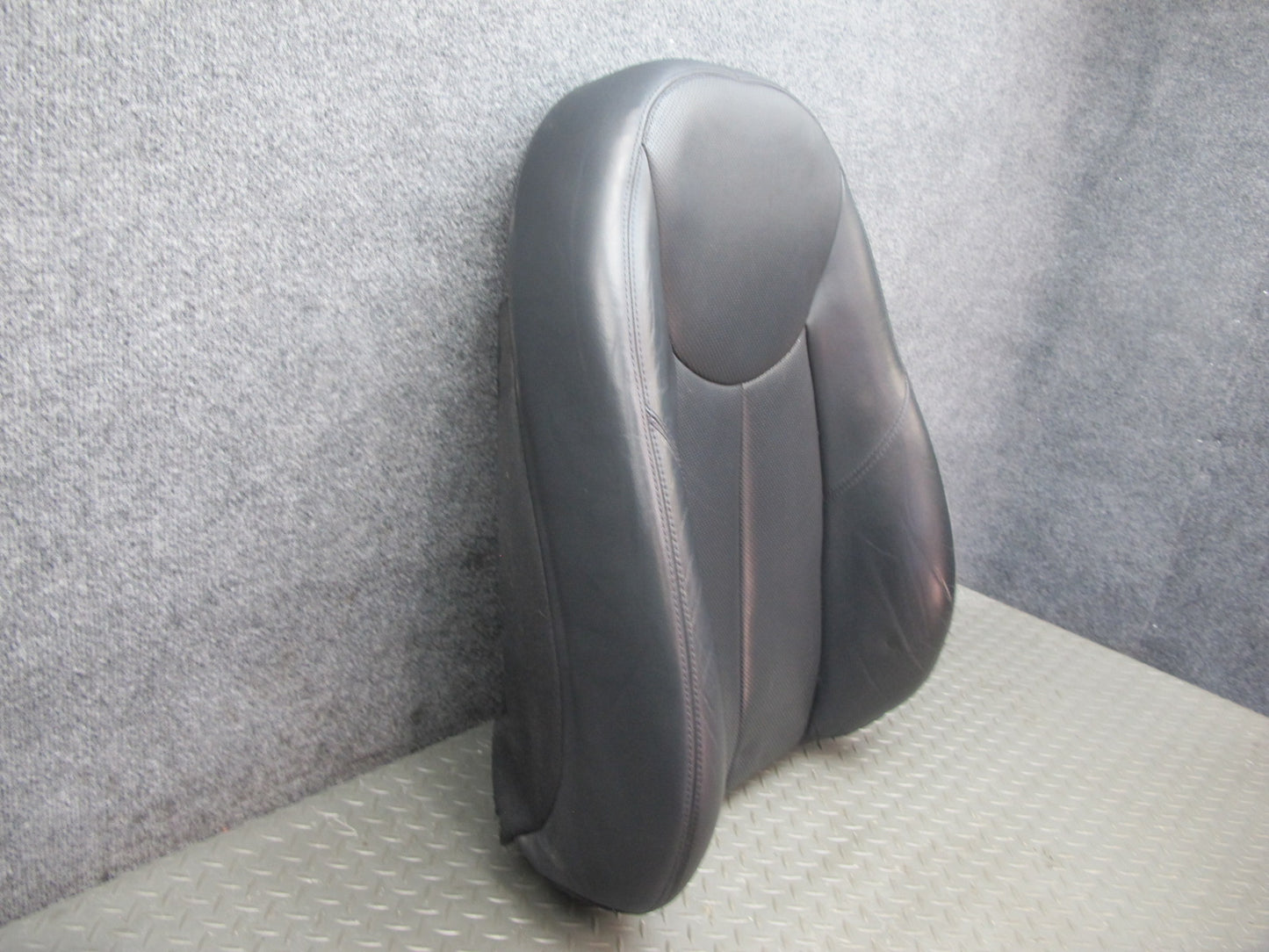 03-08 Mercedes R230 Front Left Seat Leather Upper Backrest Cushion OEM