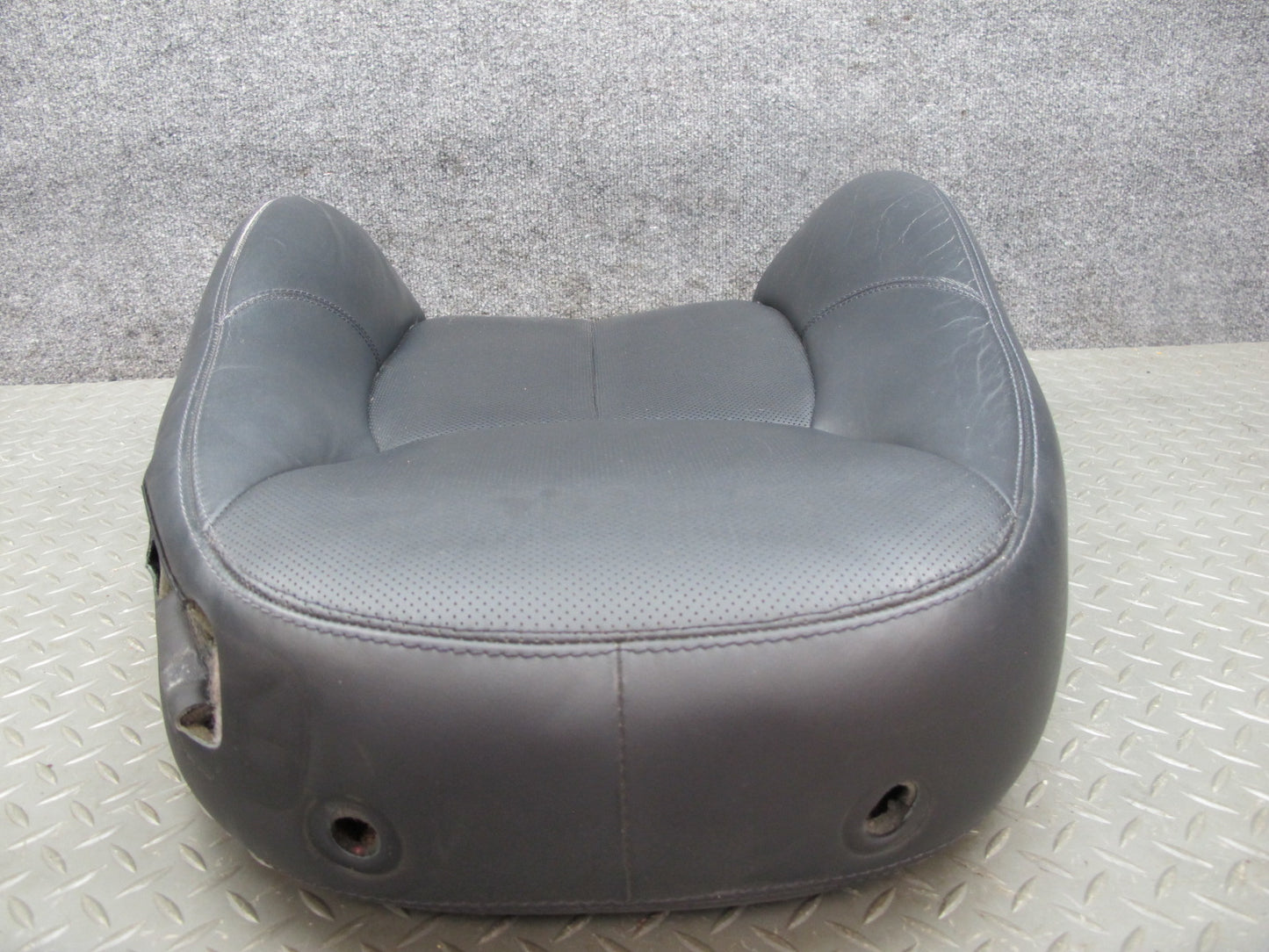 03-08 Mercedes R230 Front Left Seat Leather Upper Backrest Cushion OEM