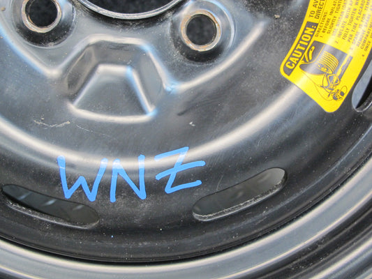 84-85 Nissan Z31 300ZX Emergency Spare Tire R15 15" Wheel 15x5J OEM