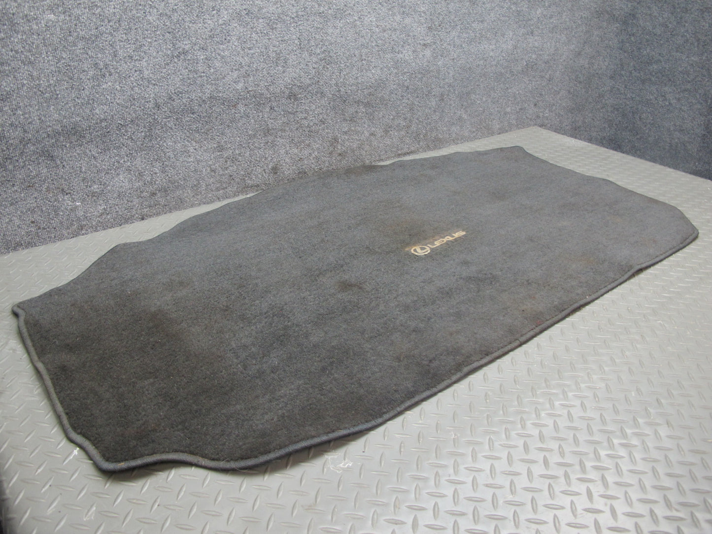 92-00 Lexus UZZ30L SC300 SC400 Rear Trunk Floor MAT Carpet Cover Gray OEM