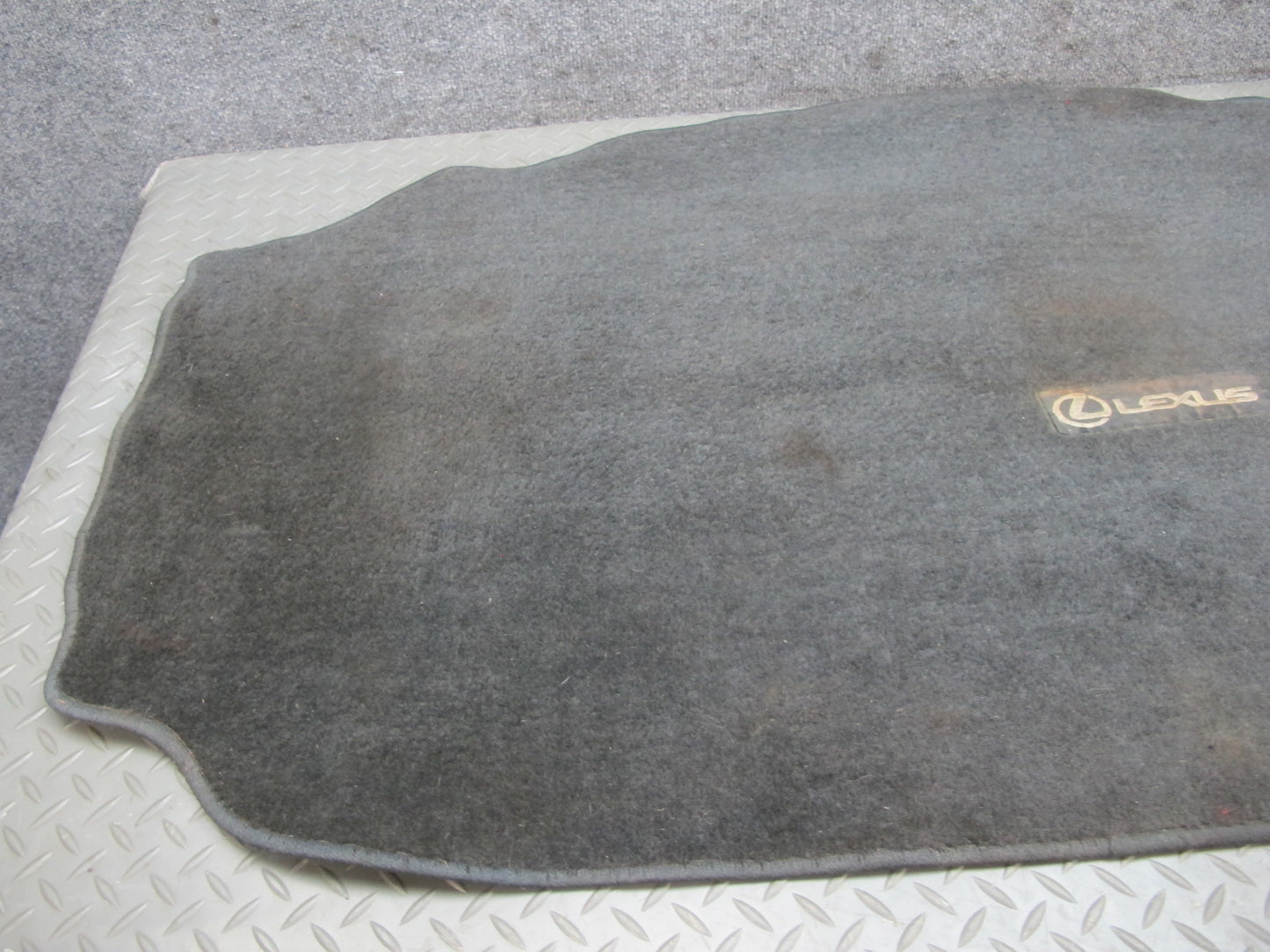92-00 Lexus UZZ30L SC300 SC400 Rear Trunk Floor MAT Carpet Cover Gray OEM