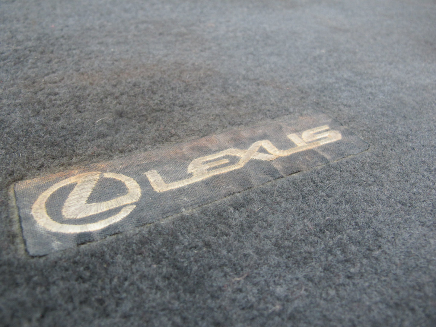 92-00 Lexus UZZ30L SC300 SC400 Rear Trunk Floor MAT Carpet Cover Gray OEM