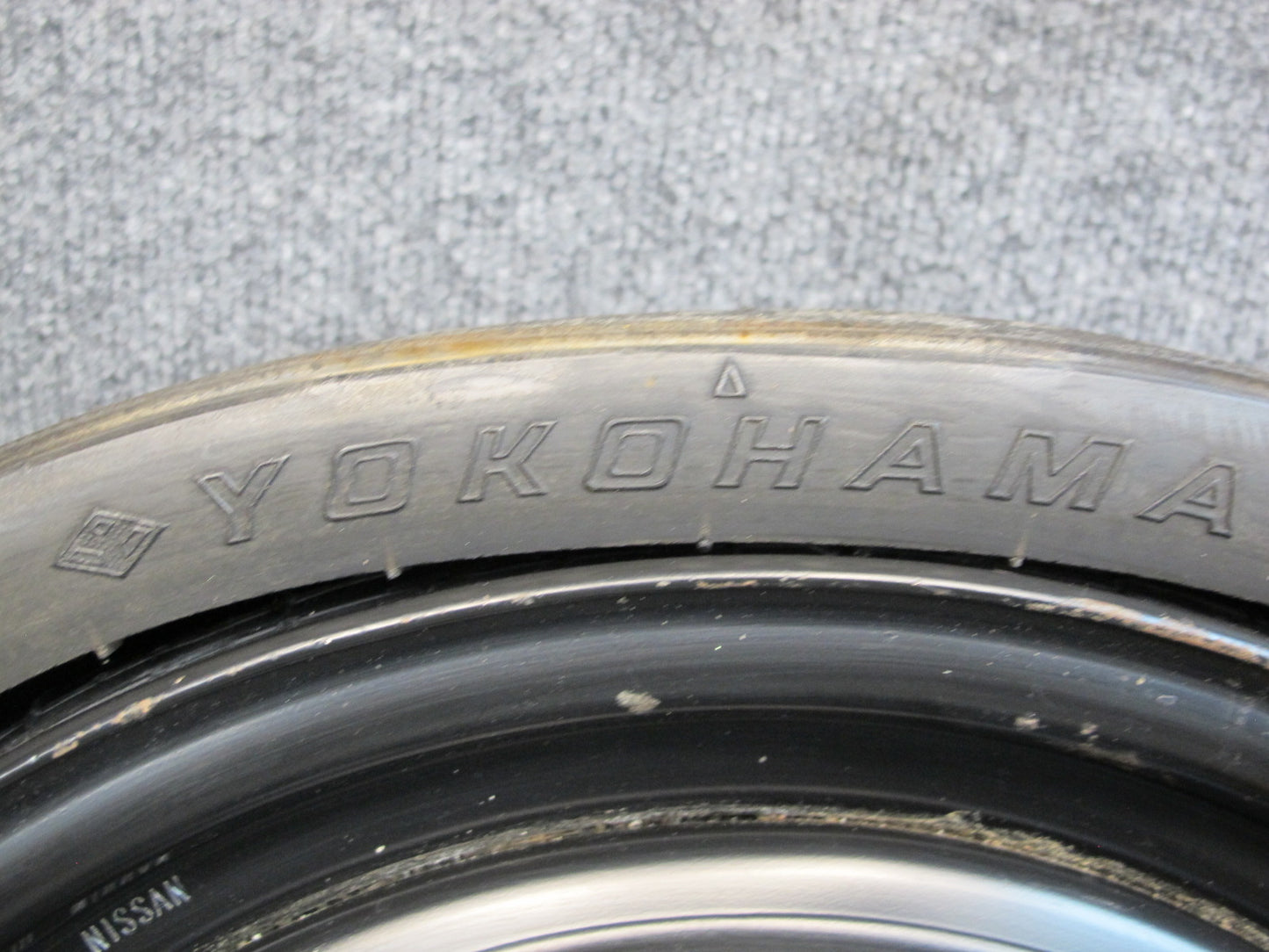 84-85 Nissan Z31 300ZX Emergency Spare Tire R15 15" Wheel 15x5J OEM