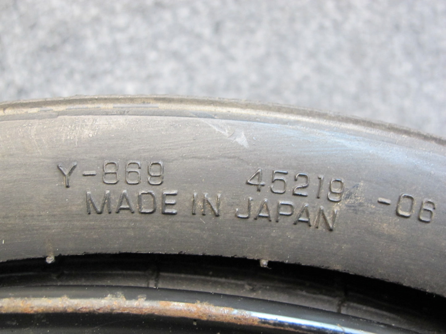 84-85 Nissan Z31 300ZX Emergency Spare Tire R15 15" Wheel 15x5J OEM
