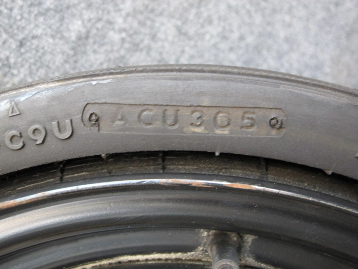 84-85 Nissan Z31 300ZX Emergency Spare Tire R15 15" Wheel 15x5J OEM