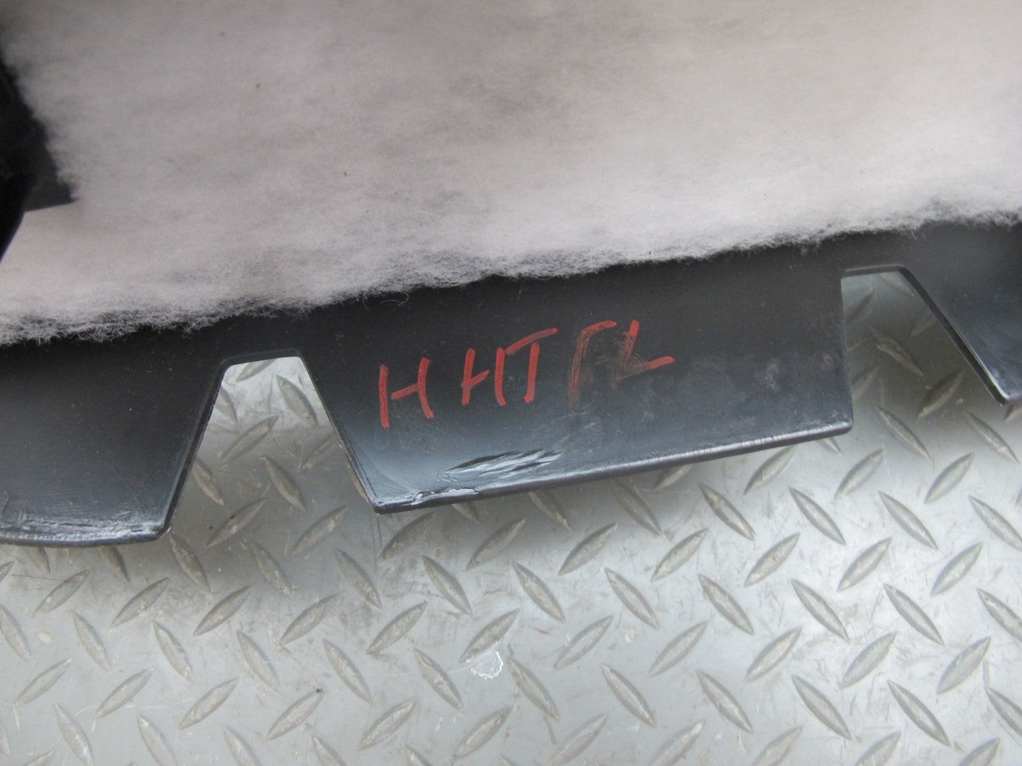 2003-2007 Hummer H2 Right & Left Side Upper Lower B Pillar Trim Cover Panel Set