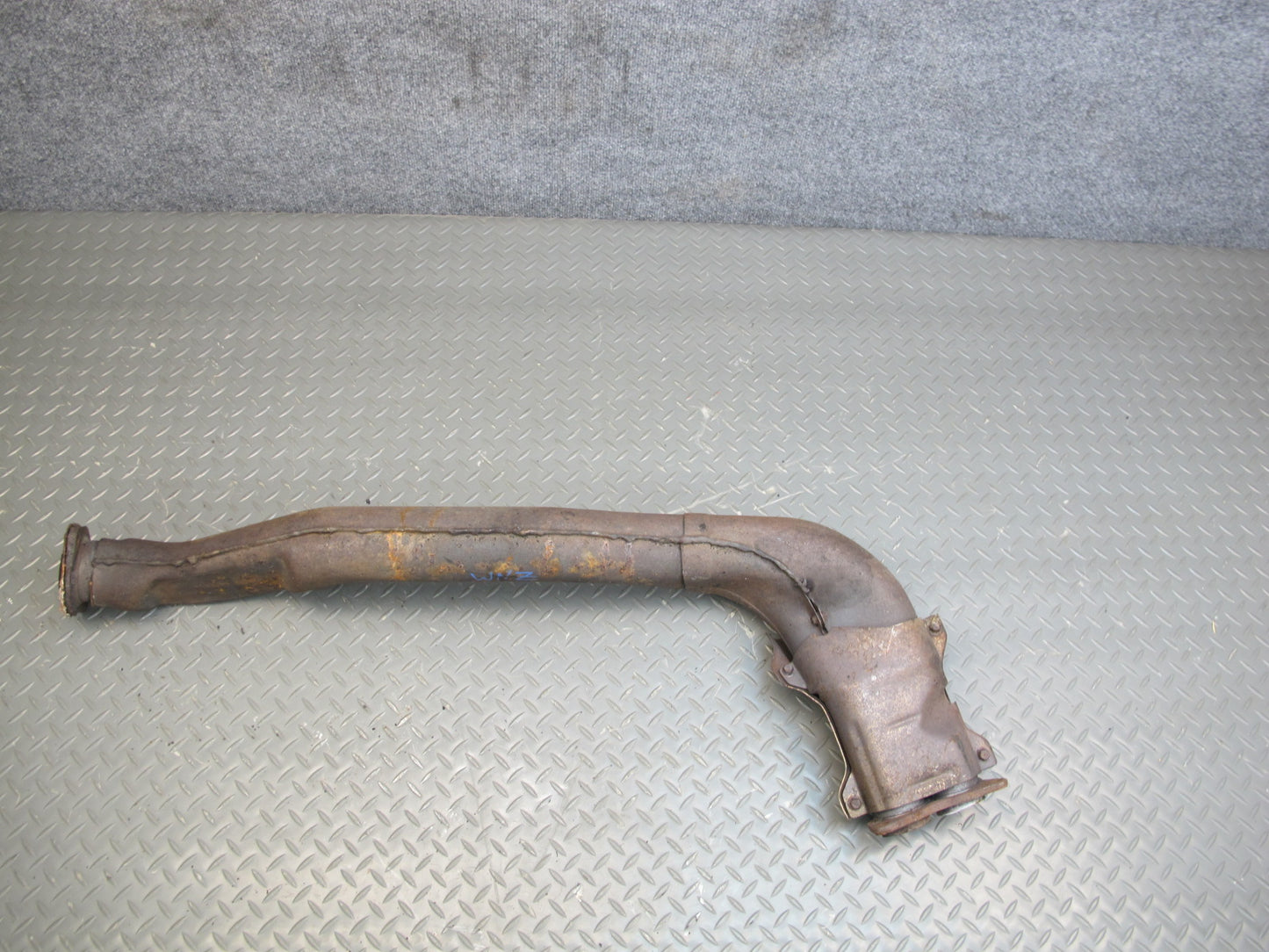 1985 Nissan 300ZX Z31 VG30E NON Turbo A/T Front Exhaust Pipe w Shield OEM