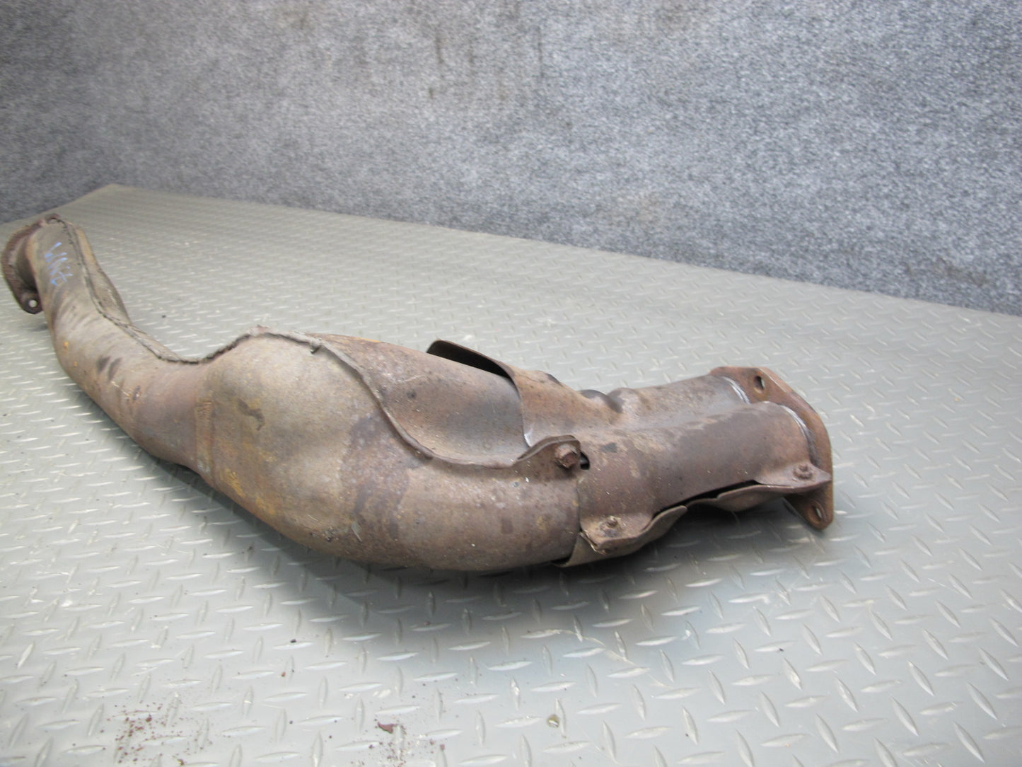 1985 Nissan 300ZX Z31 VG30E NON Turbo A/T Front Exhaust Pipe w Shield OEM