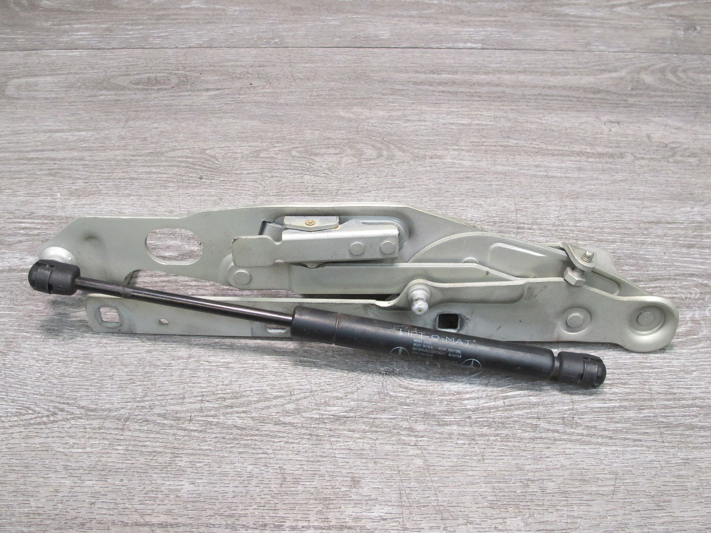 03-12 Mercedes R230 Set of 2 Front Left & Right Hood Hinge w Shocks OEM