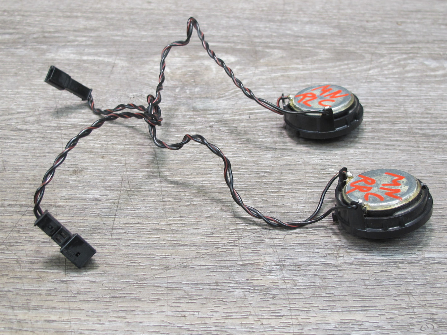 10-15 Mini R55 R56 R58 R59 R60 R61 R57 Set of 2 Rear Harman Kardon Tweeter OEM