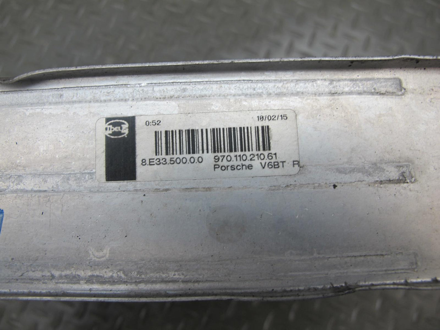 2010-2016 Porsche Panamera 970 Turbo Right Intercooler Unit 97011021061