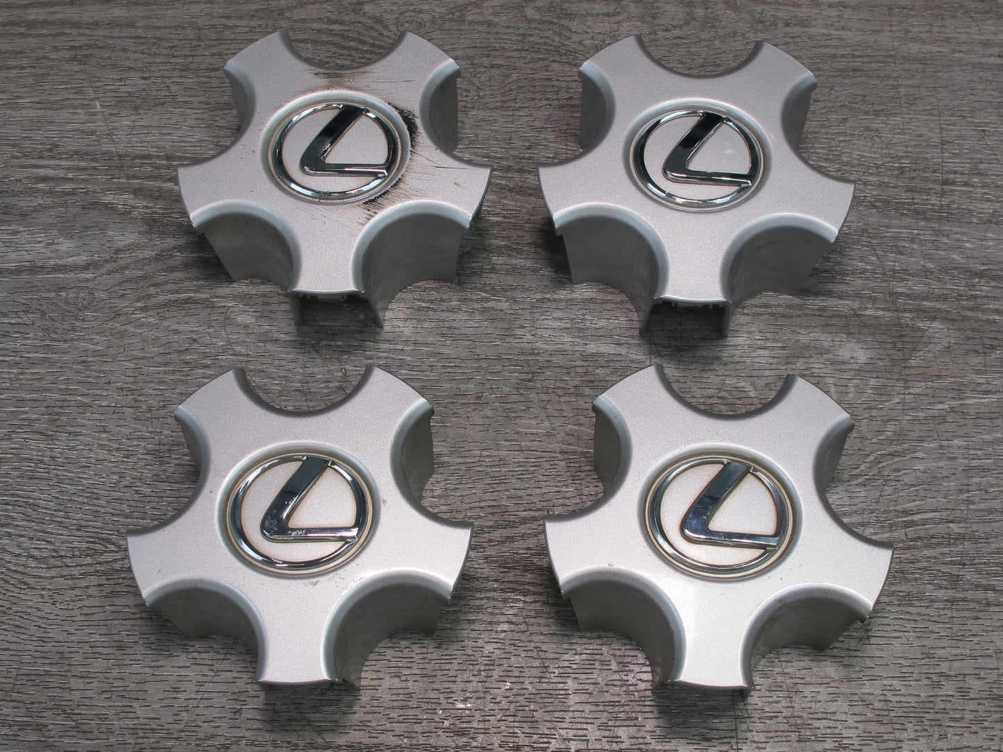 01-03 Lexus UCF30L LS430 Set of 4 R17 17" Wheel Hub Center Cap Cover OEM
