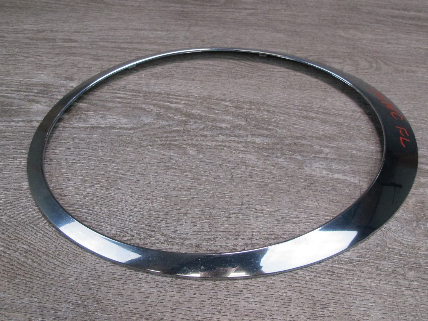 07-13 Mini R55 R56 R57 Front Left & Right Headlight Chrome Trim Cover Set OEM