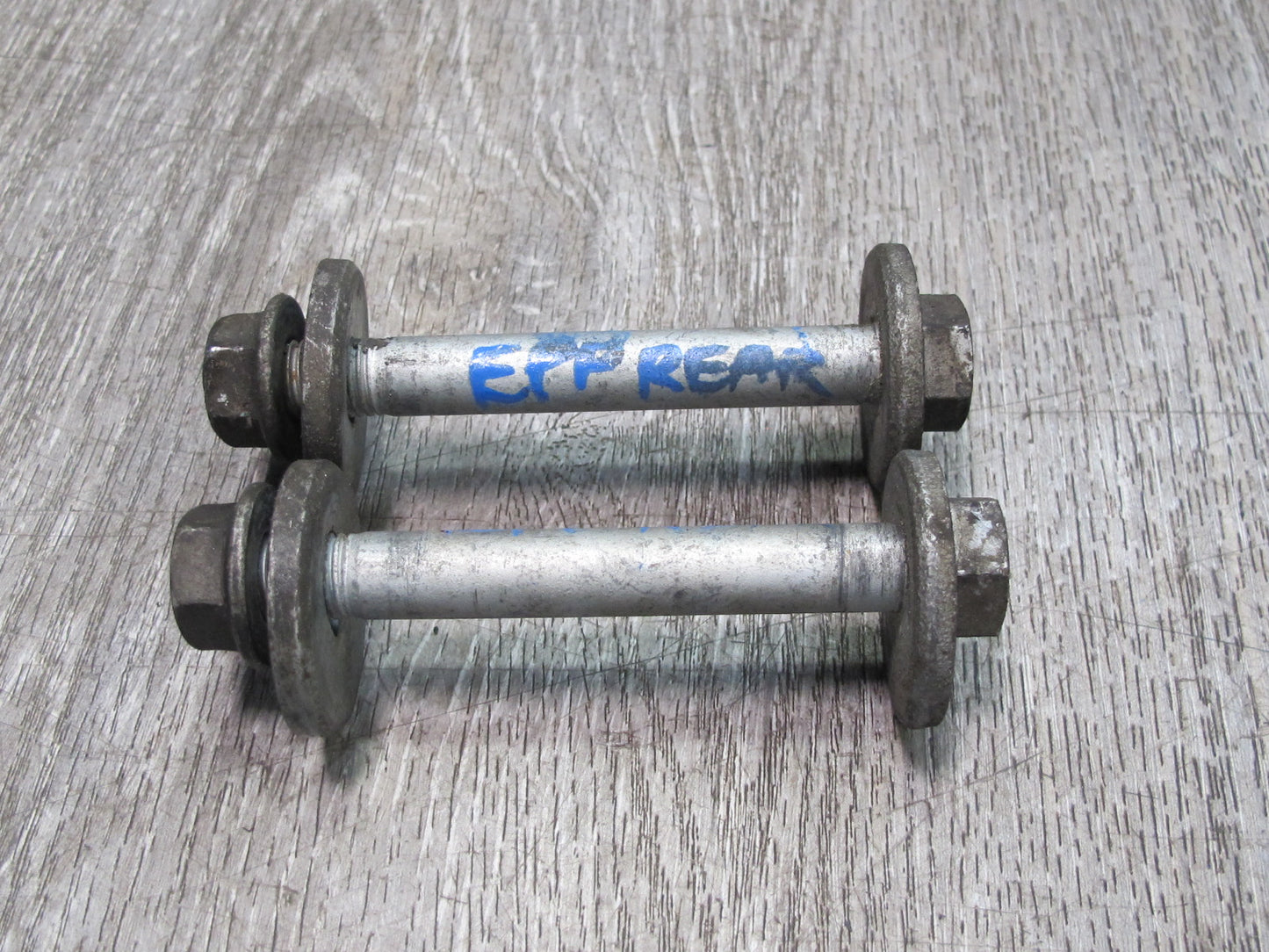 2010-2016 Porsche Panamera 970 Rear Suspension Eccentric Camber Adjust Bolt Set