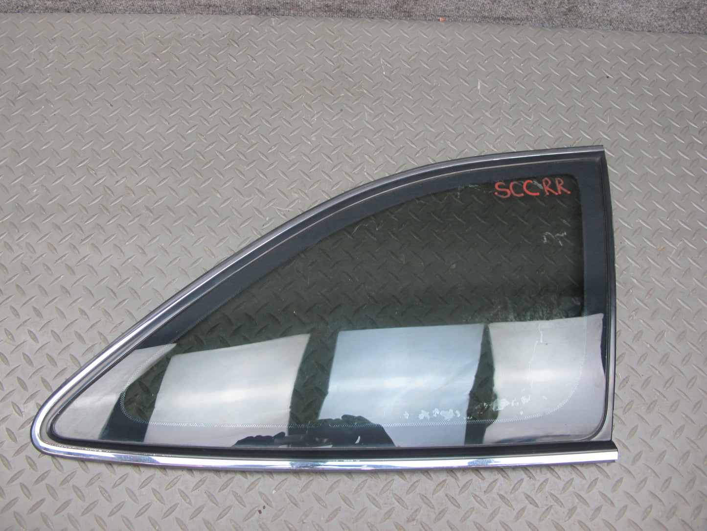 97-00 Lexus UZZ30L SC300 SC400 Rear Right Quarter Glass Window OEM