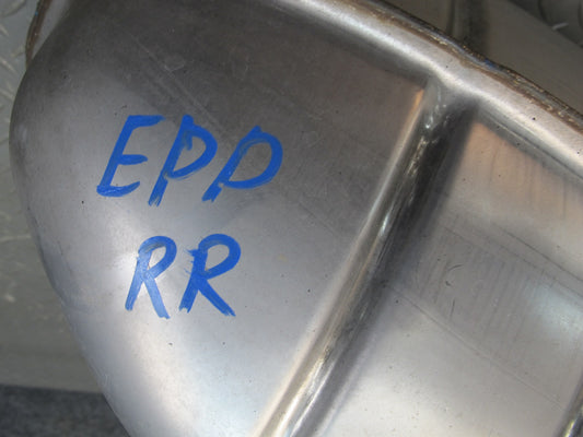 2014-2016 Porsche Panamera 970 3.0L Turbo Rear Right Exhaust Muffler w Tips