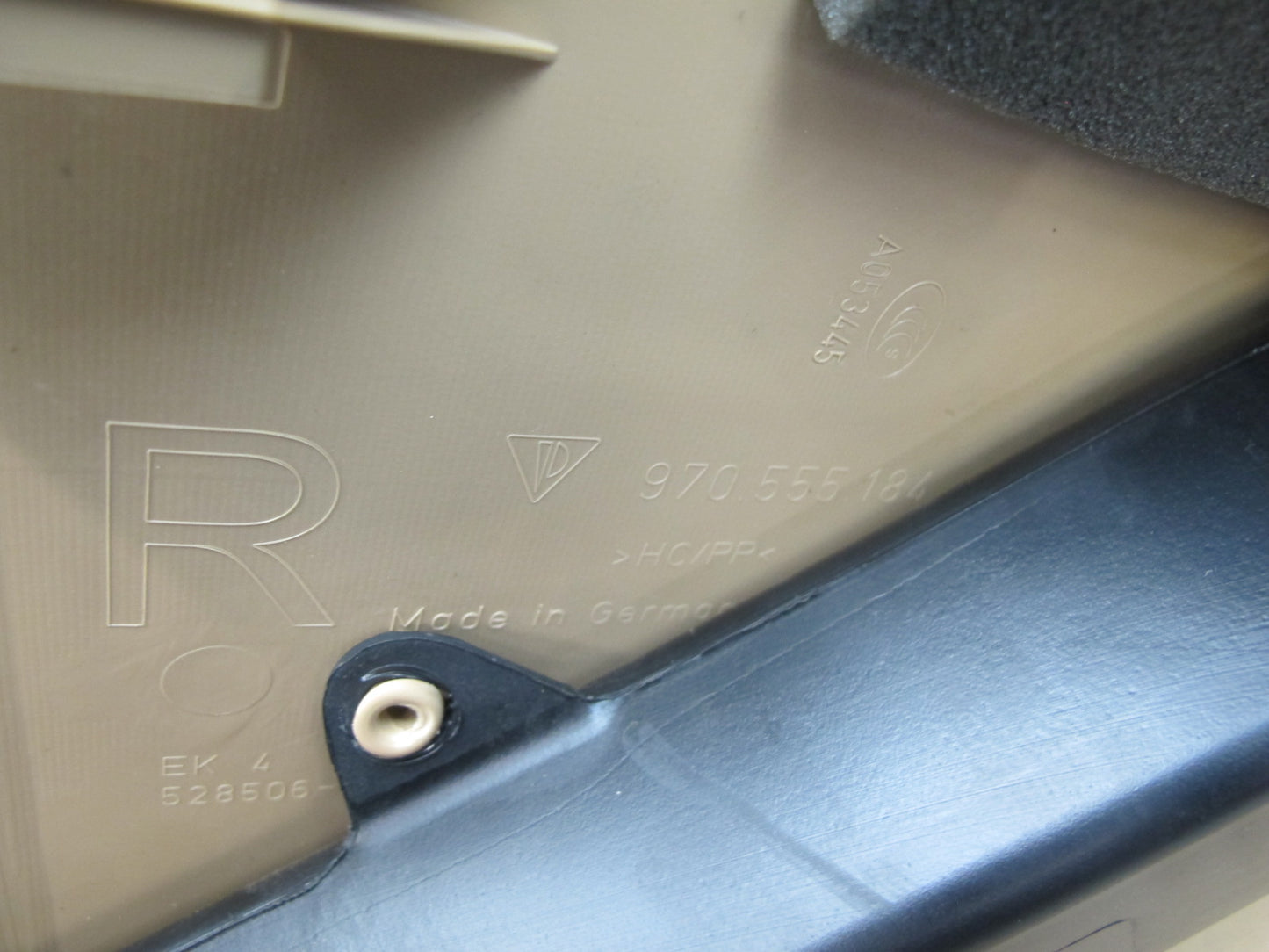 2010-2016 Porsche Panamera 970 Center B Pillar Lower Trim Cover Panel Set of 2