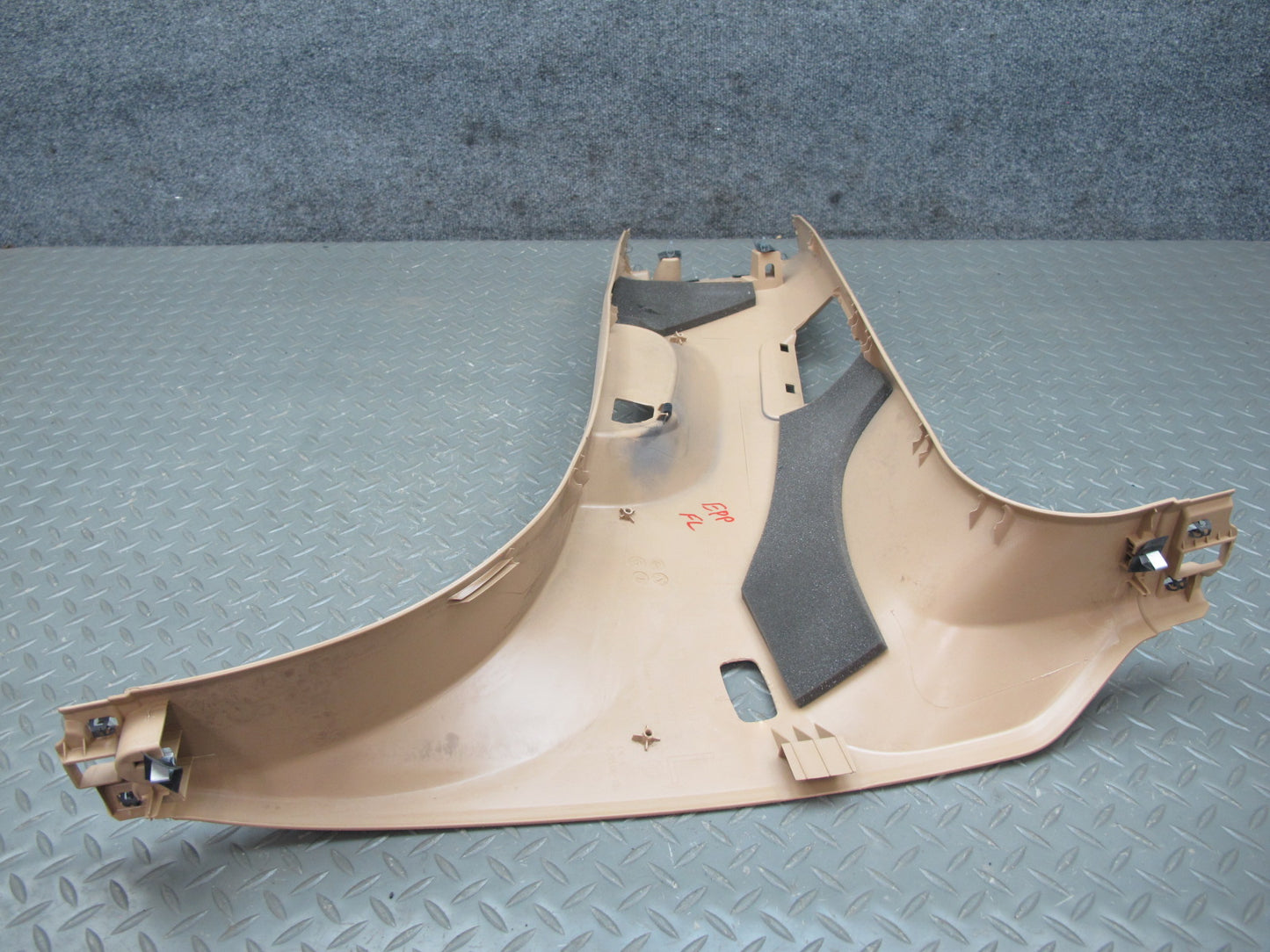 2010-2016 Porsche Panamera 970 Center B Pillar Lower Trim Cover Panel Set of 2