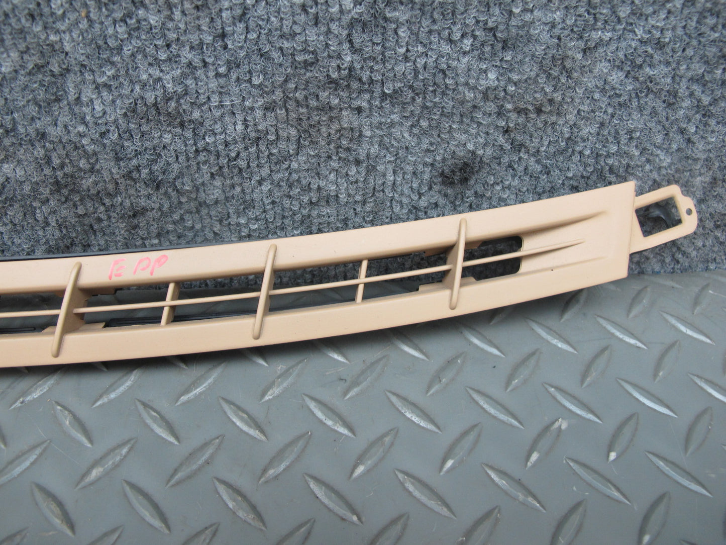2010-2016 Porsche Panamera 970 Dash Front A/C Air Vent Trim Grille Set OEM