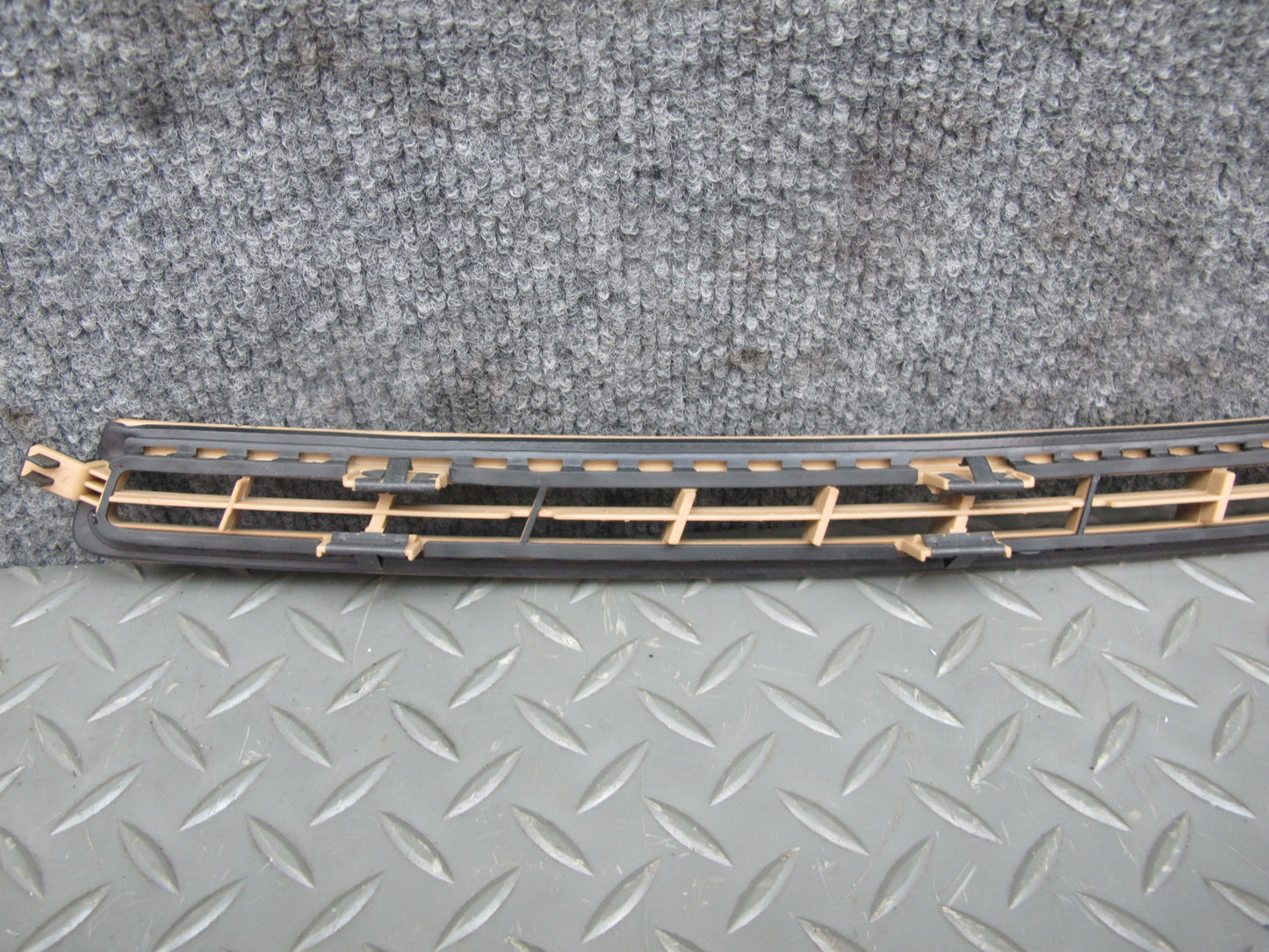 2010-2016 Porsche Panamera 970 Dash Front A/C Air Vent Trim Grille Set OEM