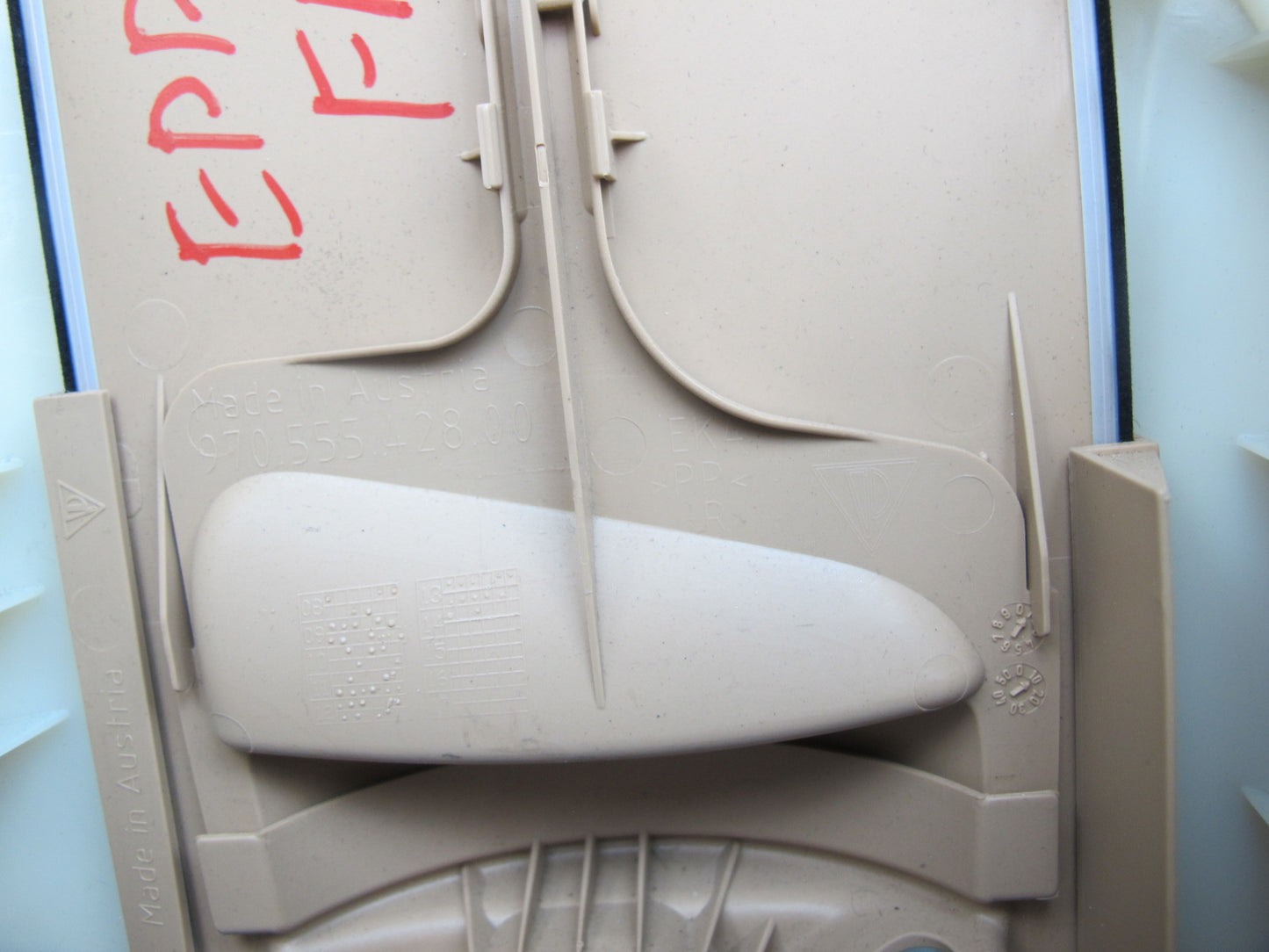 2010-2016 Porsche Panamera 970 B Pillar Upper Trim Cover Panel Set of 2