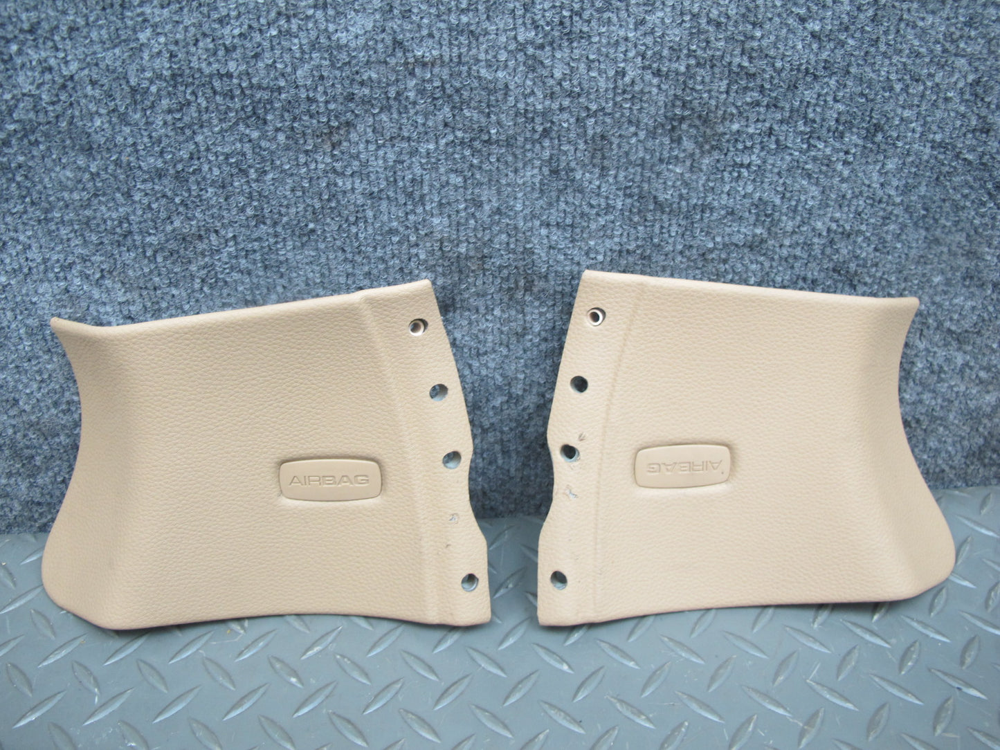 2010-2016 Porsche Panamera 970 Rear C Pillar Upper Trim Cover Panel Set of 2