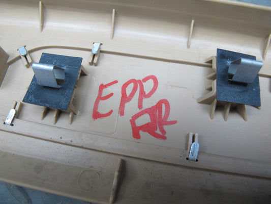 2010-2016 Porsche Panamera S 970 Rear Door Scuff Sill Plate Trim Panel Set of 2