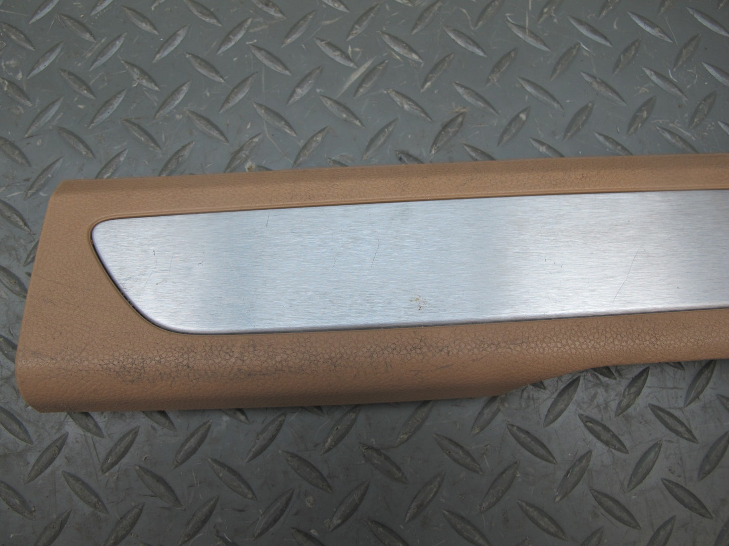 2010-2016 Porsche Panamera S 970 Rear Door Scuff Sill Plate Trim Panel Set of 2