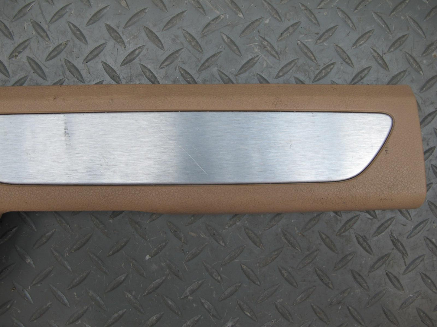 2010-2016 Porsche Panamera S 970 Rear Door Scuff Sill Plate Trim Panel Set of 2