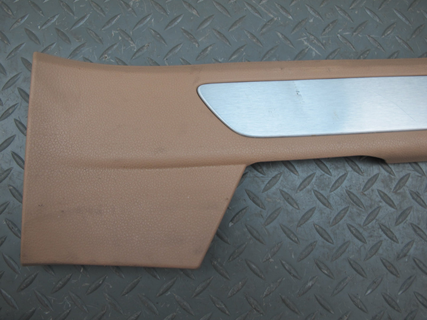 2010-2016 Porsche Panamera S 970 Rear Door Scuff Sill Plate Trim Panel Set of 2