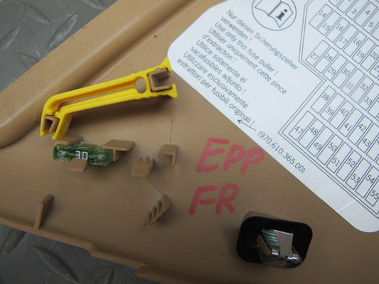 2010-2016 Porsche Panamera 970 Dash Front Left & Right END Cap Trim Cover Panel