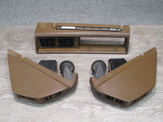 81-83 Datsun Nissan 280ZX S130 Set of 3 Dash Left Right Center Air Vent OEM