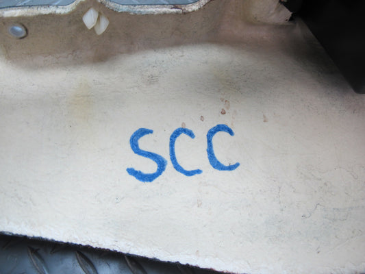 95-00 Lexus SC300 SC400 Center Console Trim Cover Panel w Armrest Black OEM