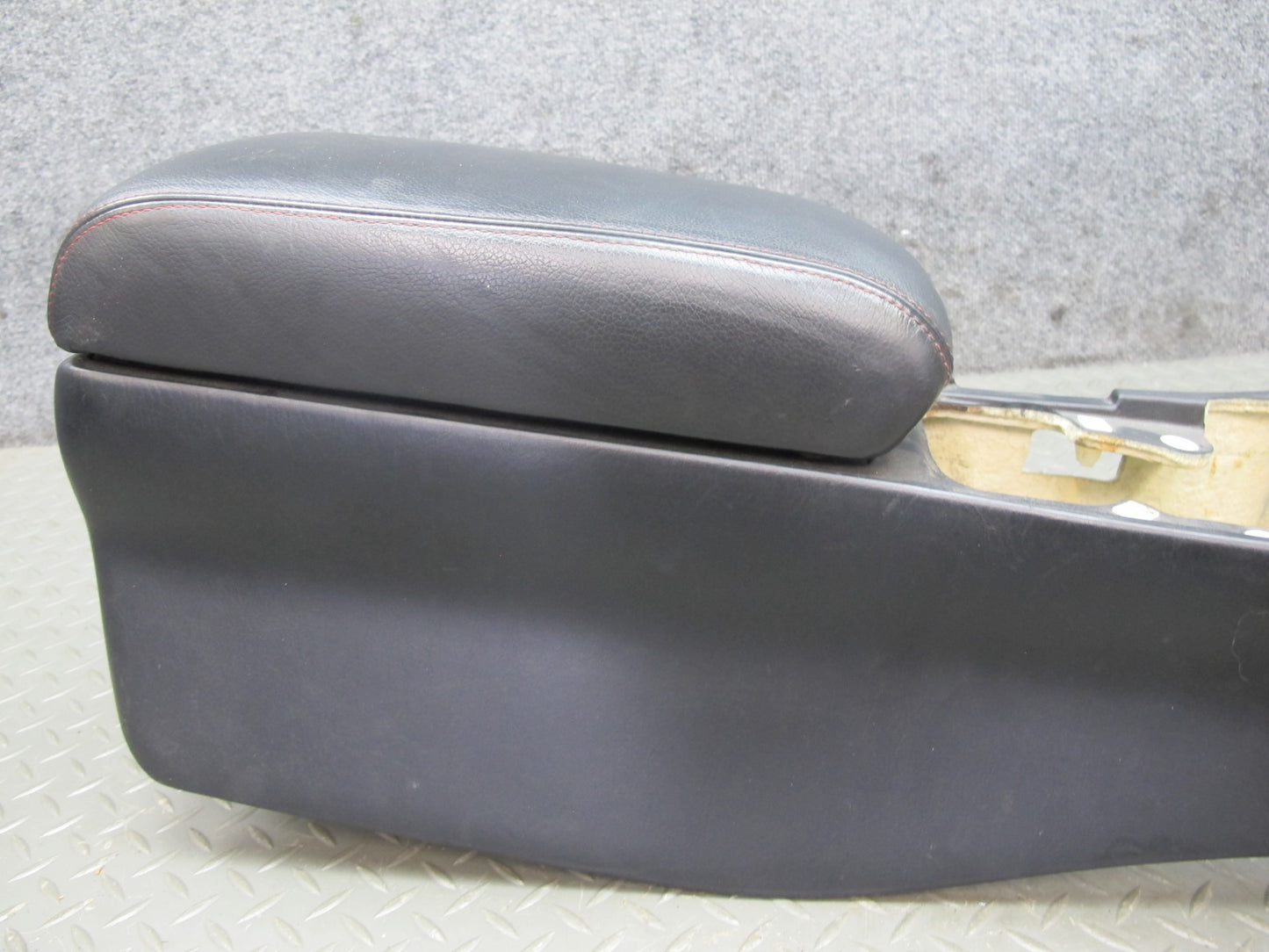 95-00 Lexus SC300 SC400 Center Console Trim Cover Panel w Armrest Black OEM