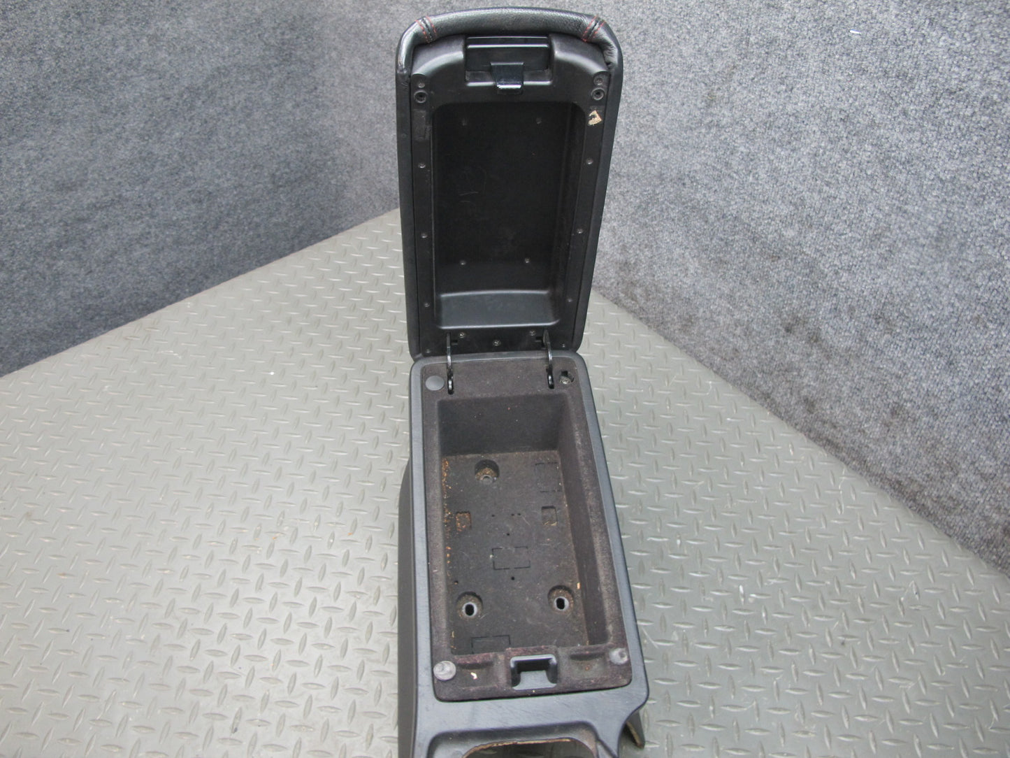 95-00 Lexus SC300 SC400 Center Console Trim Cover Panel w Armrest Black OEM