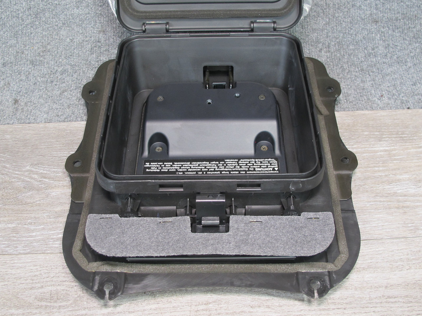 01-06 Lexus UCF30L LS430 Rear Seat Partition Trunk Storage Extension OEM