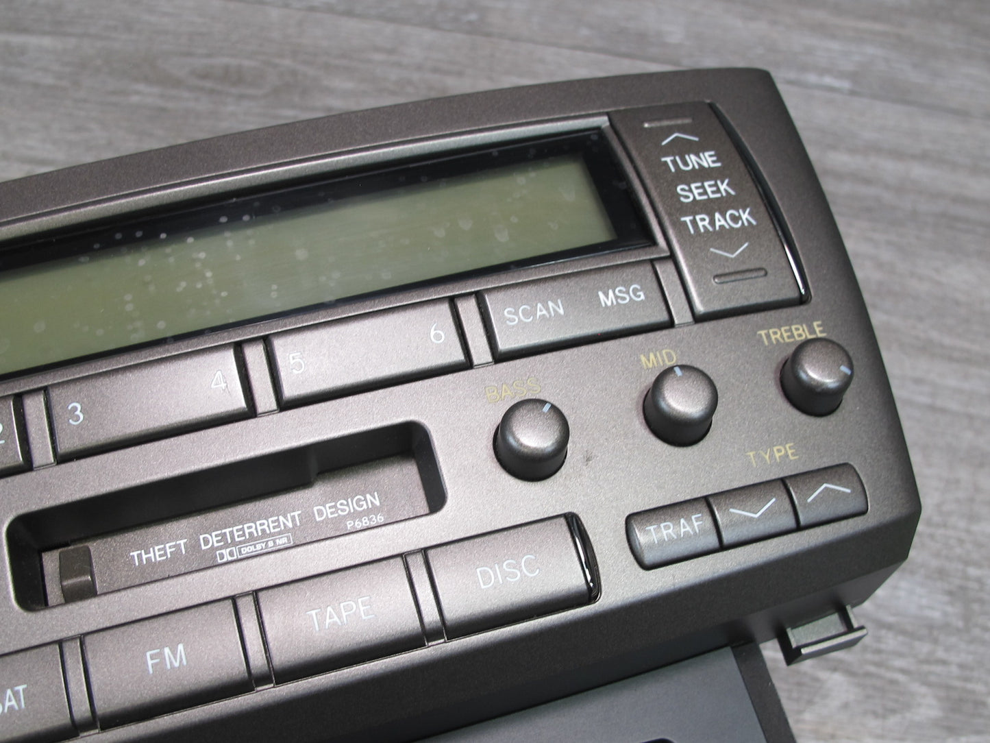 04-06 Lexus UCF30L LS430 Radio CD Cassette Player Receiver Head Unit OEM