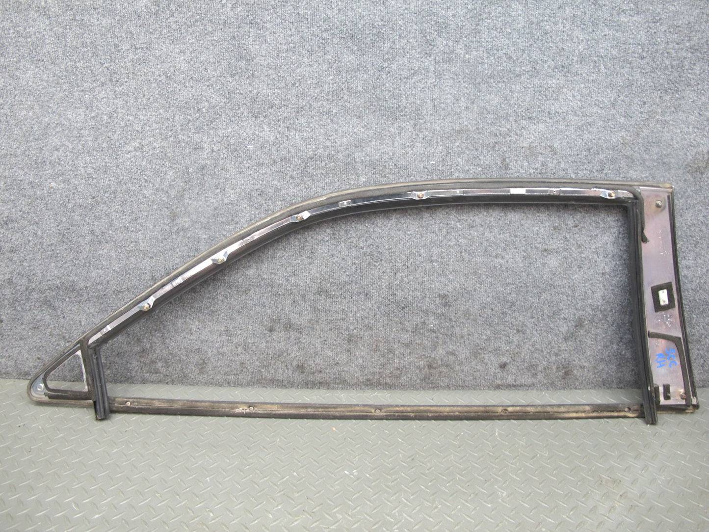 92-00 Lexus UZZ30L SC300 SC400 Set of 2 Door Window Frame Trim Molding OEM