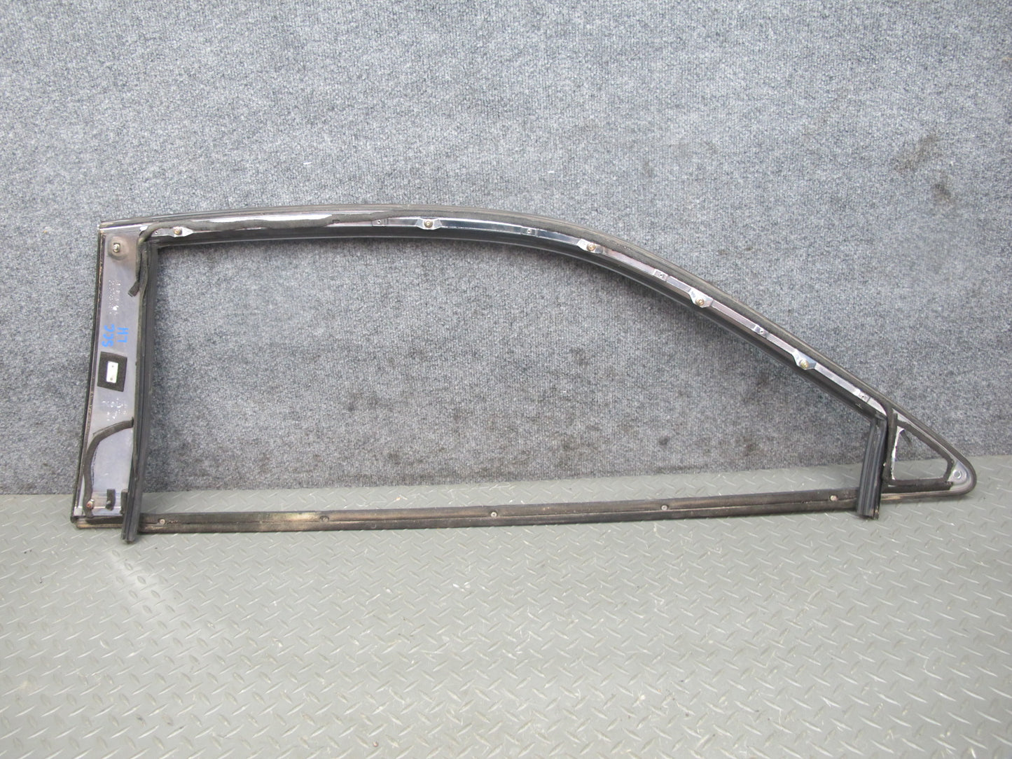 92-00 Lexus UZZ30L SC300 SC400 Set of 2 Door Window Frame Trim Molding OEM