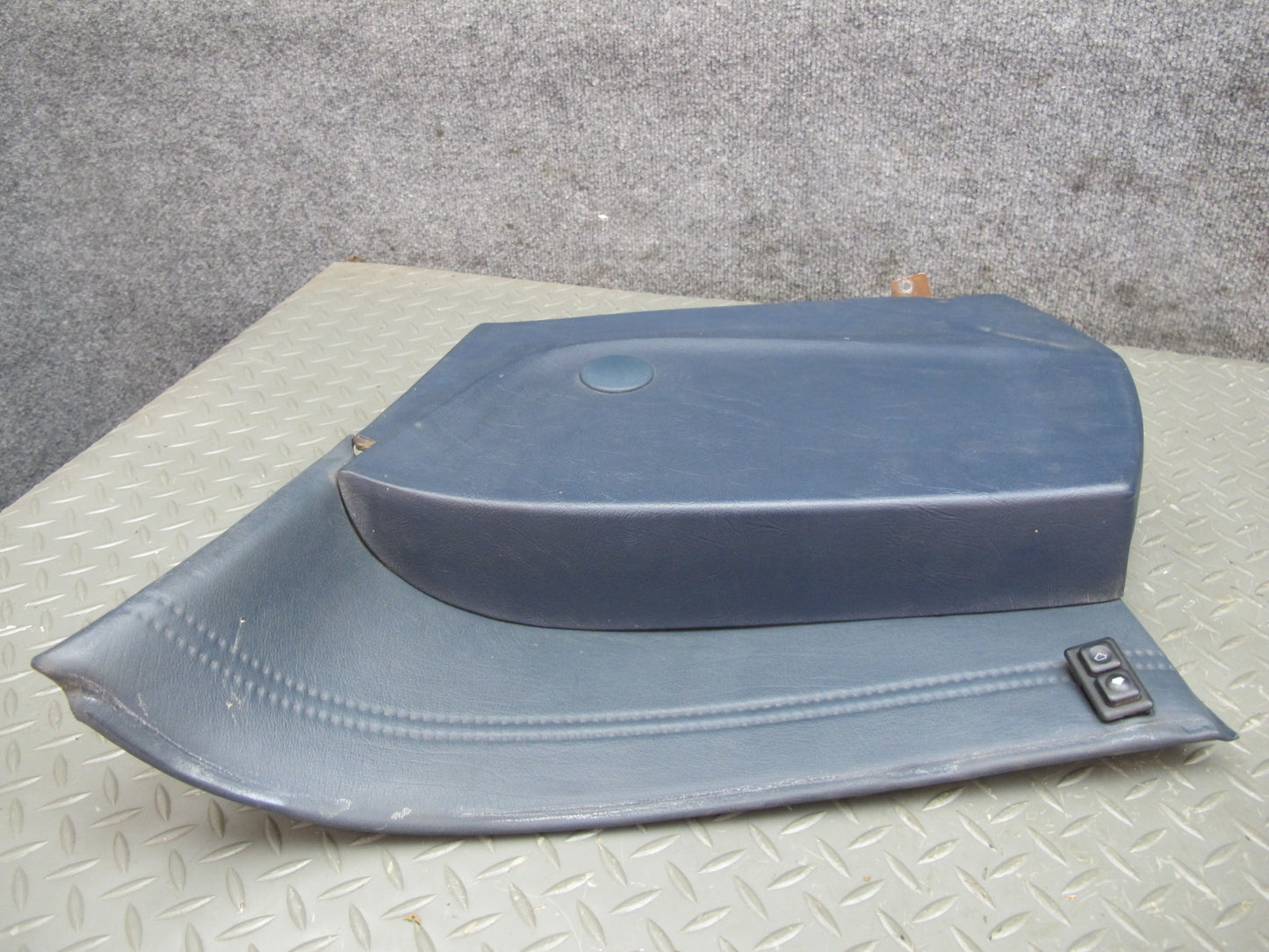 85-87 BMW E24 Set of 2 Rear Quarter Interior Trim Cover Panel w Switches OEM