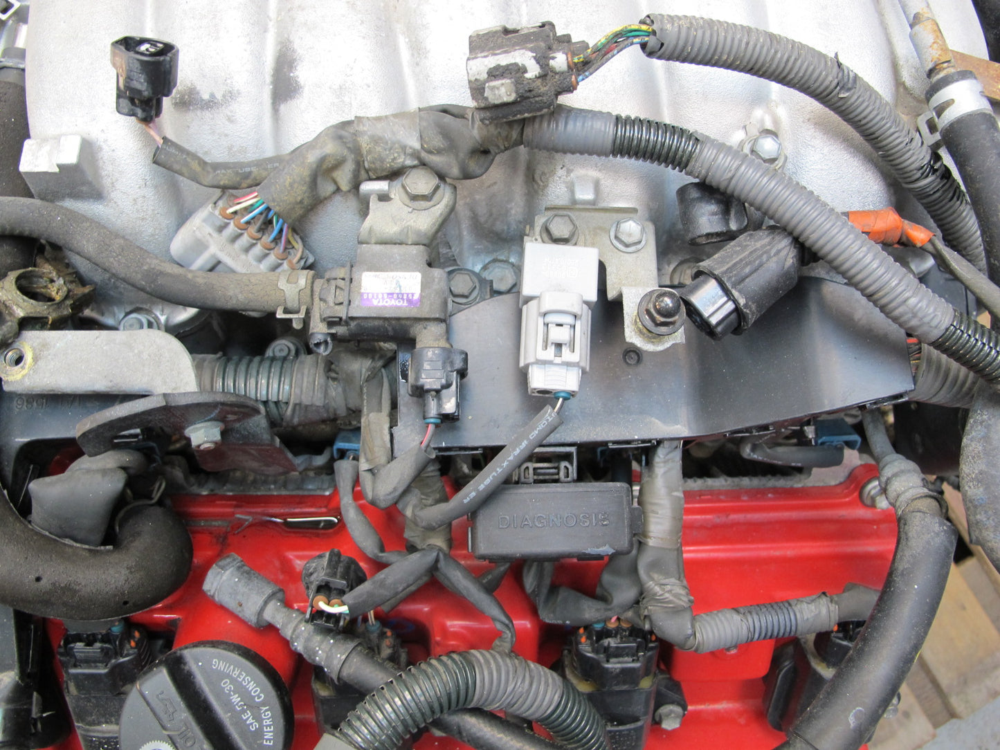 98-00 Lexus UZZ30L SC400 4.0L 1UZFE Vvt-i Complete Engine Motor Rear Sump